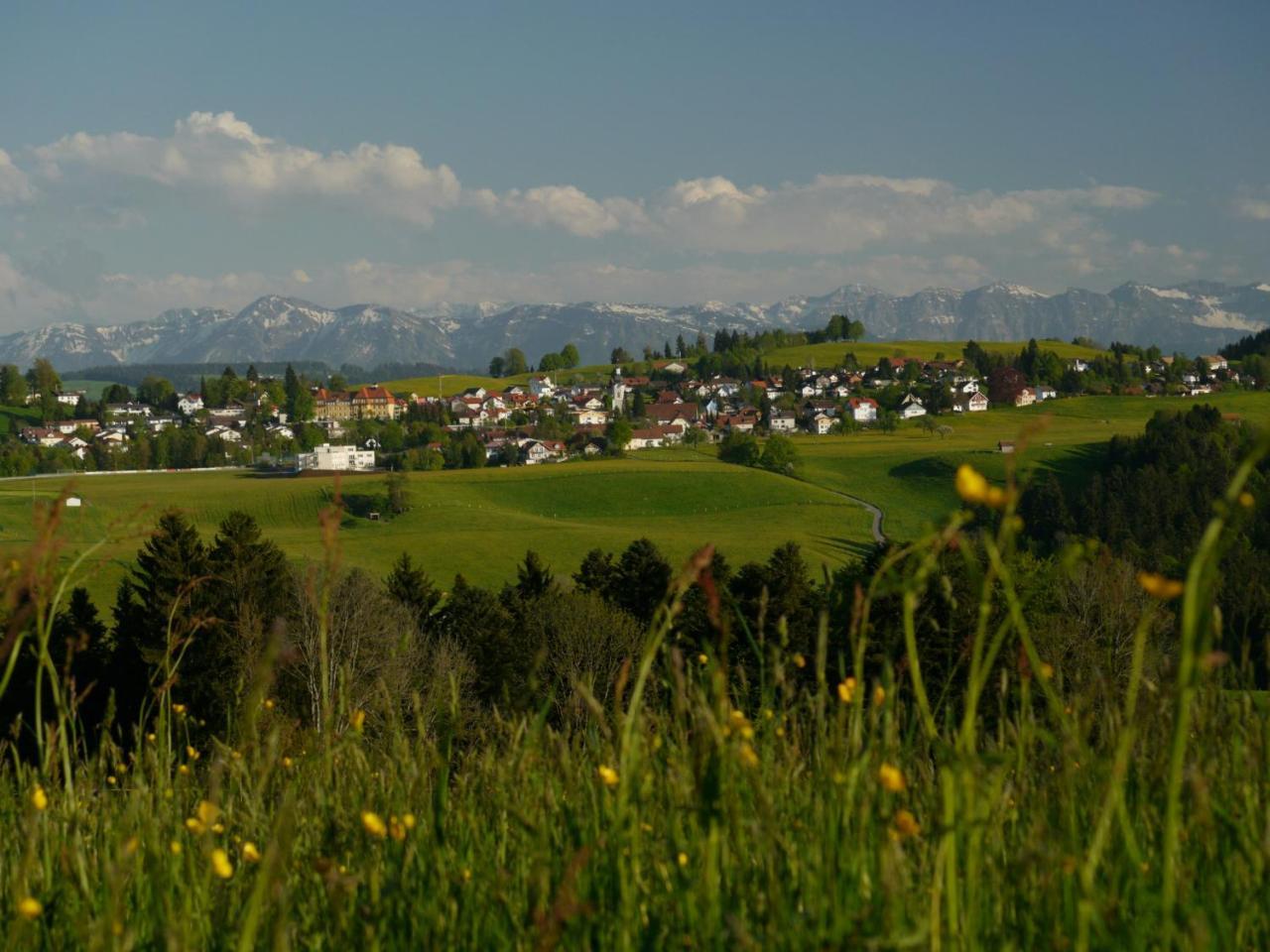 Hotel Alpenrose Gut Schlafen & Fruehstuecken Scheidegg Eksteriør billede